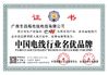 จีน Guangdong Jingchang Cable Industry Co., Ltd.  รับรอง