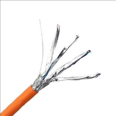 23awg 650mhz LSZH CAT7 LAN Cable, Cat 7 Shielded Ethernet Cable