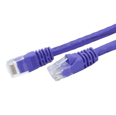 CMX Fire Rating 24AWG Cat5e UTP Patch Cable, Cat5e External Cable สำหรับการสื่อสาร