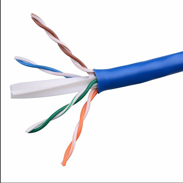 ISO CPR ETL 6 คู่สาย UTP Lan 24AWG 23AWG Cat5e Cat 6 Indoor