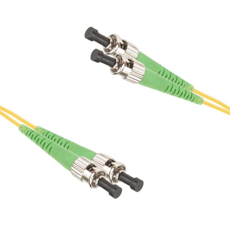 ST SC LC / APC สายแพทช์ไฟเบอร์ออปติกดูเพล็กซ์โหมดเดียว / สายจัมเปอร์สายแพทช์ไฟเบอร์ออปติก