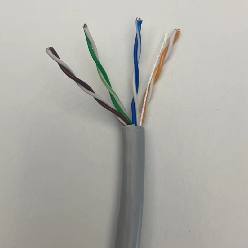 ขายตรงจากโรงงาน สายเคเบิลอีเธอร์เน็ต CAT5E ยาว 305 เมตรพร้อมตัวนำทองแดงเปลือย