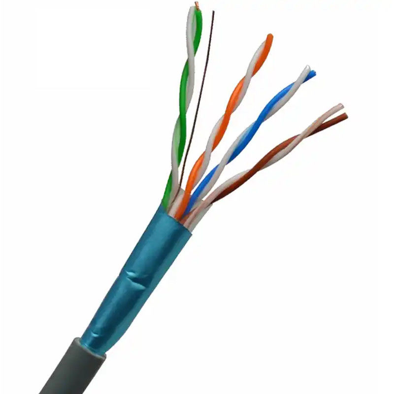 STP Cat6 LAN Cable 1000Base-T Ethernet 2.4Gbps การถ่ายทอดวีดีโอ