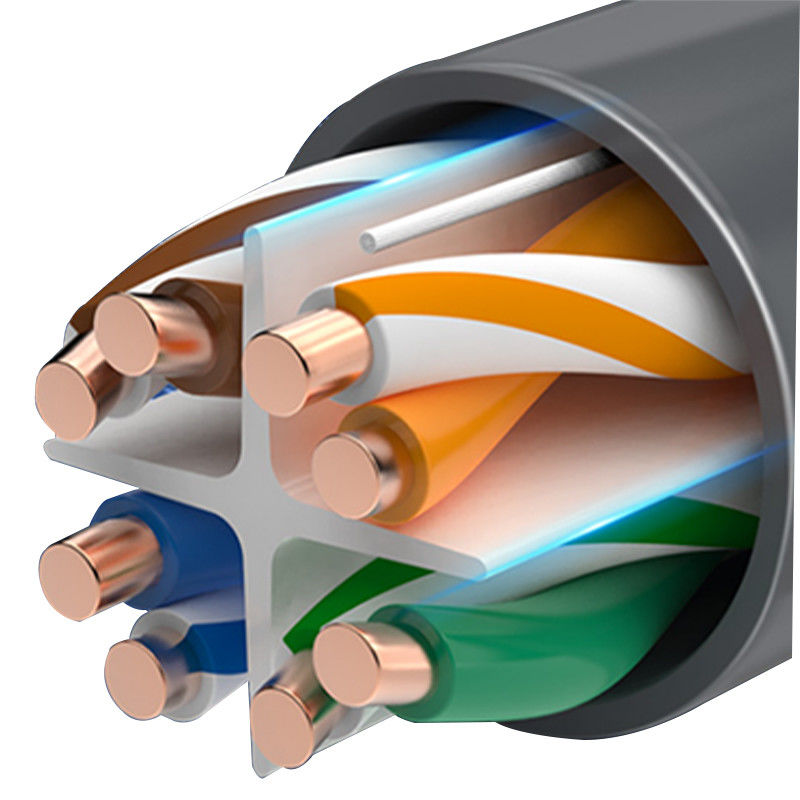 UTP Cat6 เครือข่ายและสาย LAN 305M ความยาว 23 AWG กว้าง 23 AWG