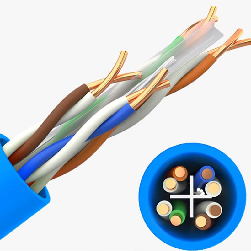 สาย LAN ความเร็วสูง Cat6 UTP และสาย Ethernet สําหรับเครือข่าย 305M