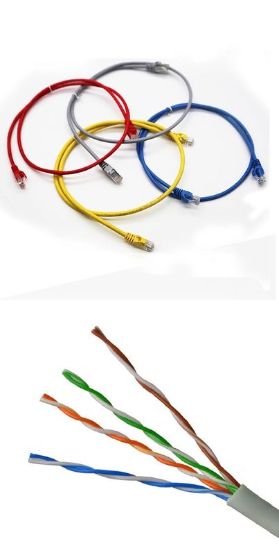 LSZH Jacket CAT5E Patch Cord สําหรับเชื่อมต่อเครือข่ายบ้านและสํานักงาน