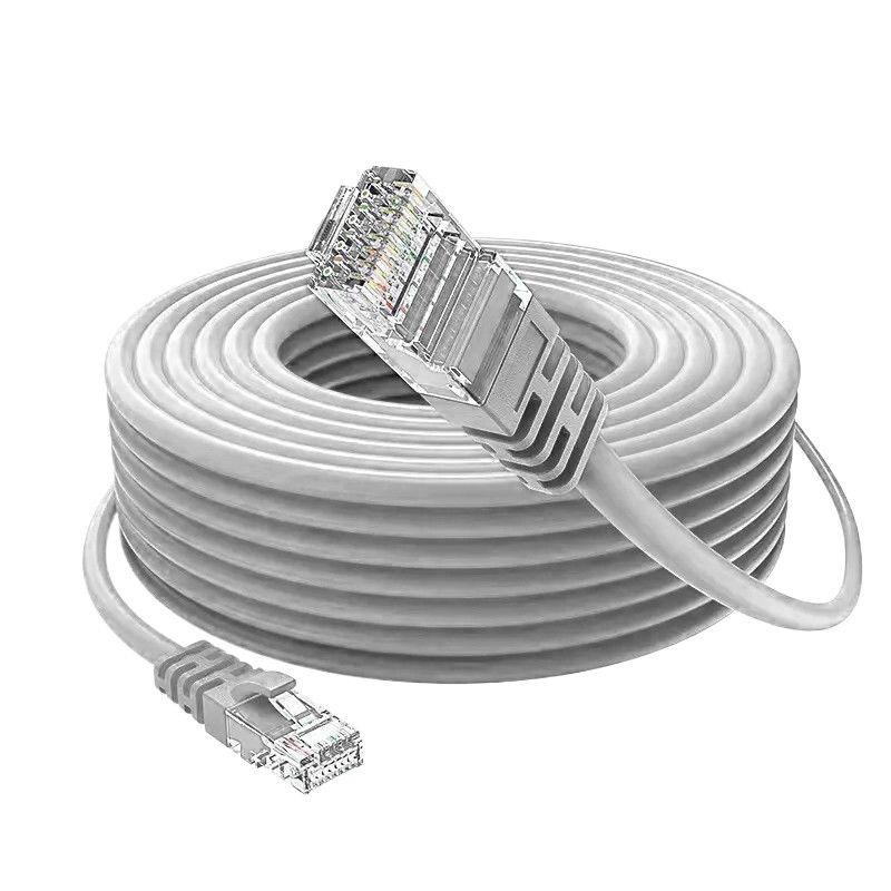 สายเคเบิลอีเทอร์เน็ตสีม่วง CAT5E Cat5e Patch Cord สําหรับเครือข่ายที่ยั่งยืนและปลอดภัย