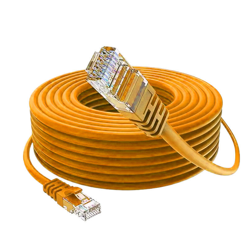 สายพับความเร็วสูง Cat5e สําหรับการเชื่อมต่อเครือข่ายที่เรียบร้อยและมั่นคง