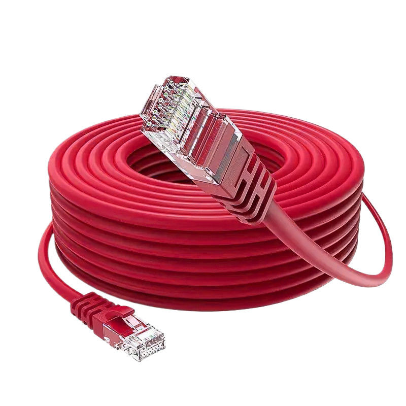 Cat6 Ethernet Cable Utp Patch Cord คาเบลสื่อสารอุปกรณ์เครือข่ายที่มีเครื่องเชื่อม RJ45
