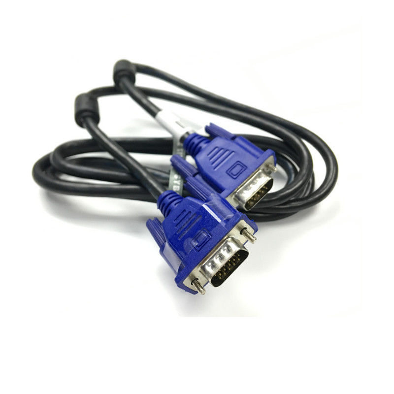 1.5m ความเร็วสูง 4 + 5 15Pin สายเคเบิล VGA ชายถึงชายสำหรับ PSP PC