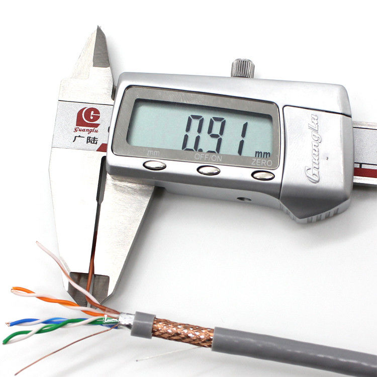 ROSH 0.5 มม. CU CCA STP FTP Cat5e สาย LAN, สาย Cat5e 4 คู่