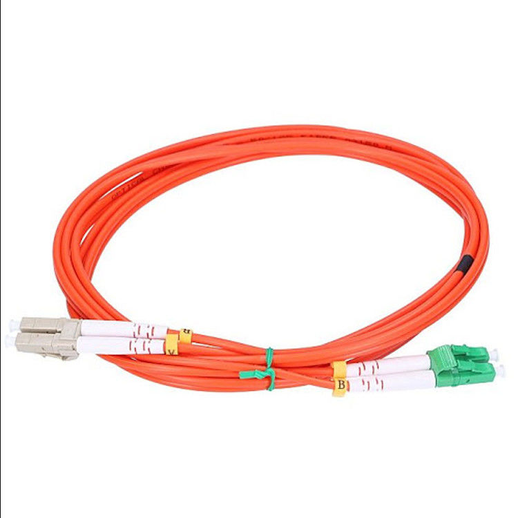 สายแพทช์ไฟเบอร์ออปติกหุ้มเกราะ OM3 OM5 สีส้ม, สายแพทช์ SC UPC