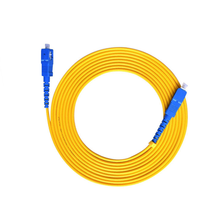 Simplex Duplex SM MM FC-SC สายแพทช์ไฟเบอร์ออปติกในการสื่อสารข้อมูล