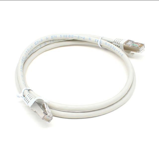 ความเร็วสูงผ่านการทดสอบ Fluke Rj45 SFTP Cat6 Patch Cord 26AWG