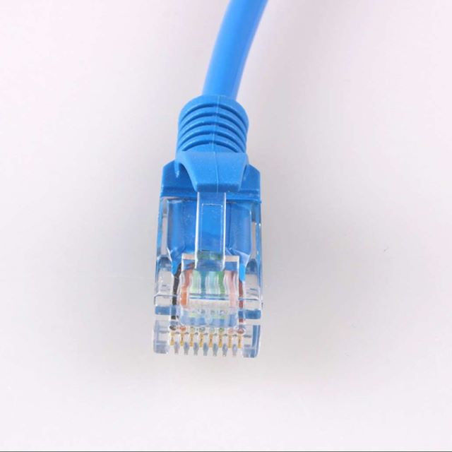 ความยาวต่างๆ RJ45 ถึง RJ45 UTP 24AWG Cat6 Patch Cord 4 คู่ 8P8C