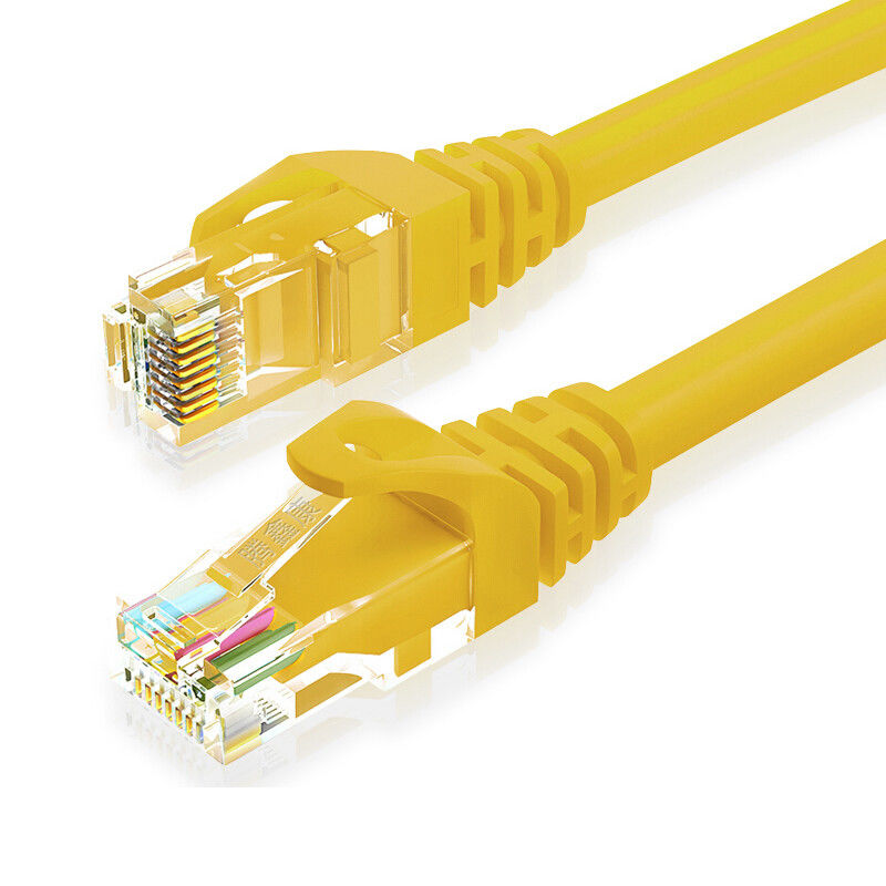 Cat6 Ethernet Cable Utp Patch Cord คาเบลสื่อสารอุปกรณ์เครือข่ายที่มีเครื่องเชื่อม RJ45