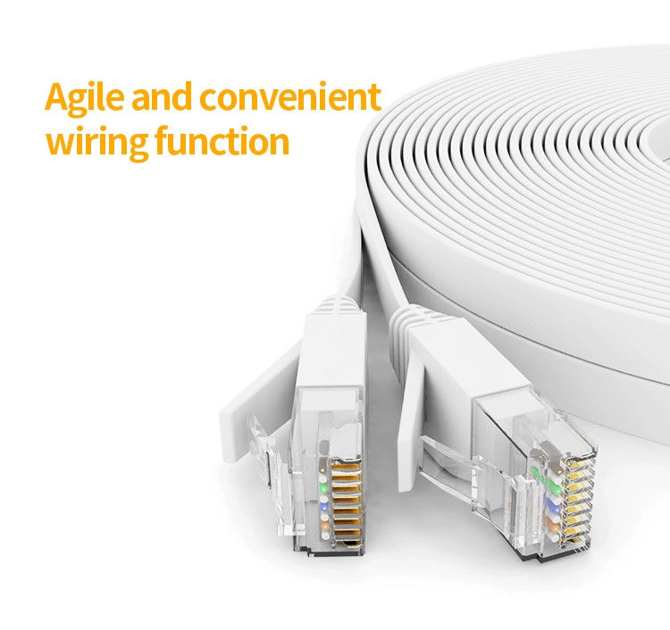 สายแพทช์ 24AWG FTP UTP Cat6, สายแพทช์แอมป์ Cat6 สำหรับอีเธอร์เน็ต