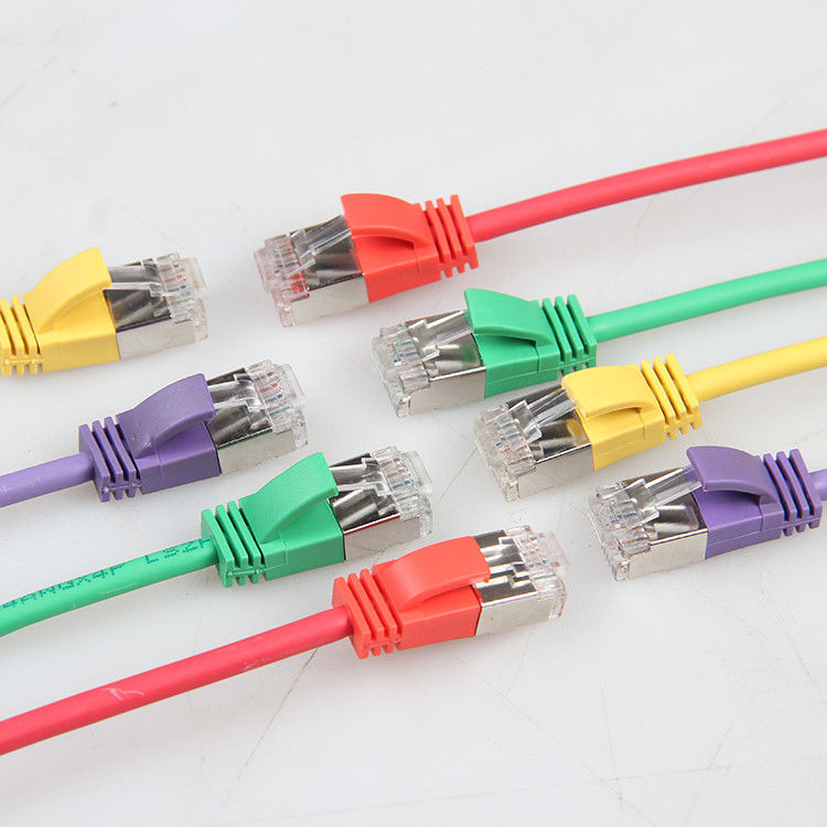 สายแพทช์สายเคเบิลเครือข่าย Ethernet 10 ม. 34AWG UTP Cat 6