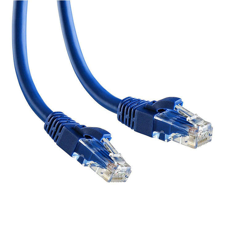 26AWG ทองแดงเปลือย PVC LSZH 3M 5M 10M สายแพทช์เครือข่าย