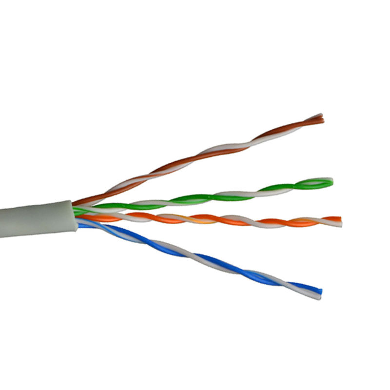 305M Cat5 Network Roll UTP Cat5e Lan Cable สีเทา