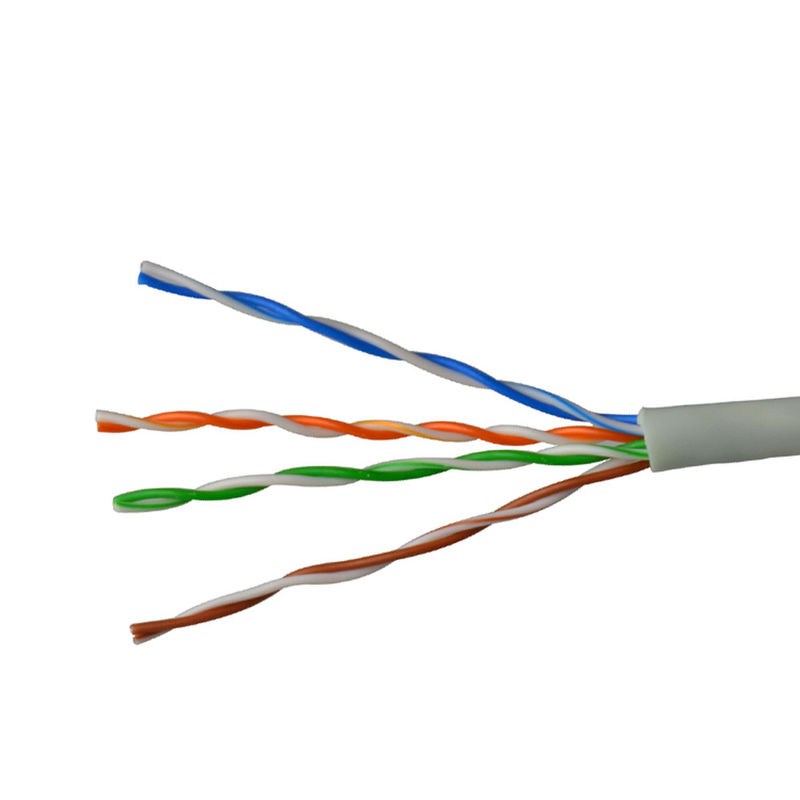 305M Cat5 Network Roll UTP Cat5e Lan Cable สีเทา
