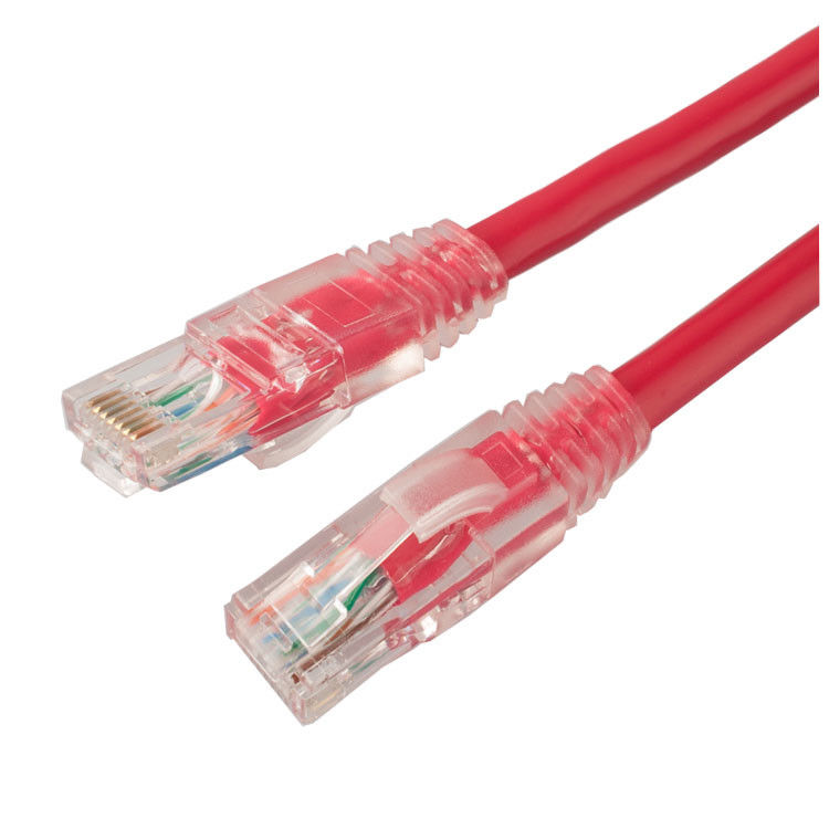 UTP Cat5 Network RJ45 Connector Patch Cord Cable สำหรับโทรคมนาคม