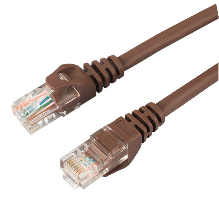 UTP Cat5 Network RJ45 Connector Patch Cord Cable สำหรับโทรคมนาคม