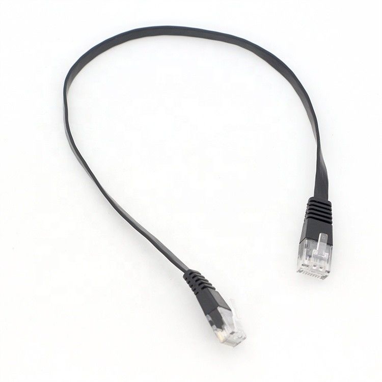 3M 5M 10M สายเคเบิลเครือข่าย Lan อุตสาหกรรม Cat5 Cat6 Cat7 Cat8 สายแพทช์แบน