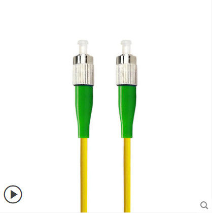 สายแพทช์ไฟเบอร์ออปติก FC / APC ถึง FC / APC Simplex โหมดเดียว 3M