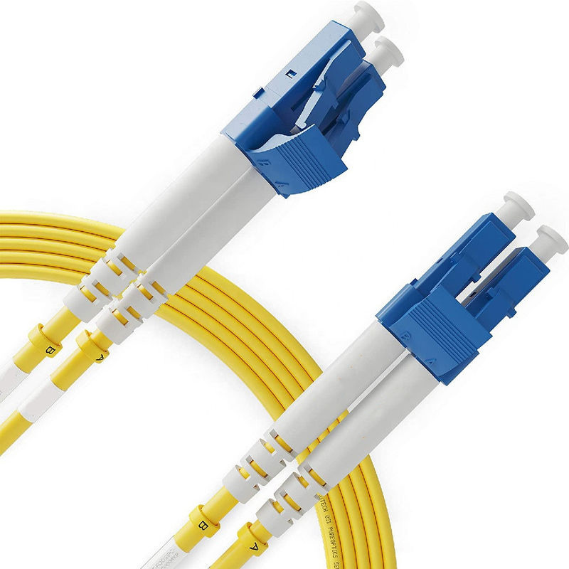SC APC สายแพทช์ไฟเบอร์ออปติกโหมดดูเพล็กซ์เดี่ยวความยาว 1 เมตร