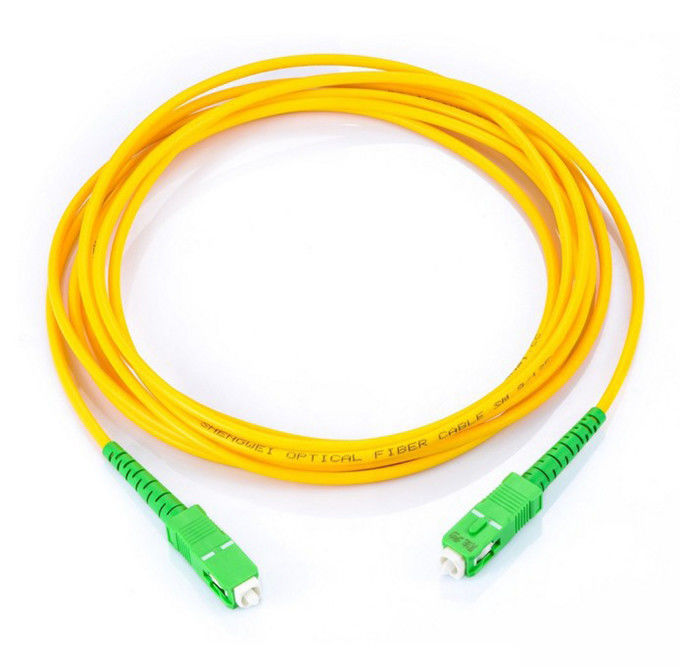 UPC / PC / APC SC LC ST FC โหมดเดียว Multimode Simplex Duplex SM MM 3 เมตรสายไฟเบอร์ออปติก Patch Cord