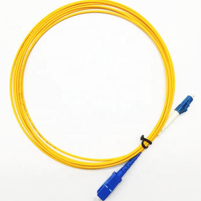 Sc-Lc Duplex Patch Cord สำหรับส่งออกสายแพทช์ไฟเบอร์ออปติก Ftth