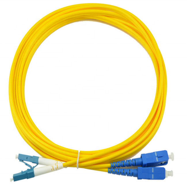 Sc-Lc Duplex Patch Cord สำหรับส่งออกสายแพทช์ไฟเบอร์ออปติก Ftth