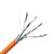 23awg 650mhz LSZH CAT7 LAN Cable, Cat 7 Shielded Ethernet Cable