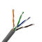 4P Twisted Pair PVC HDPE Cat5e LAN Cable, 24AWG Cat5e Cable UTP FTP