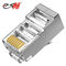 ป้องกัน FTP 23AWG Cat6 RJ45 Modular Plug Network Cable Assembly OEM ODM
