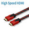 1080P ทองแดง 19 พินสาย HDMI ความเร็วสูงชายถึงชายพร้อมอีเธอร์เน็ต